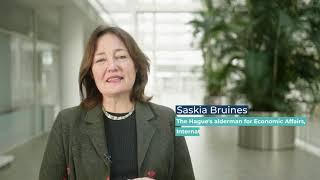 10 years of The Hague International Centre - message from Alderman Saskia Bruines