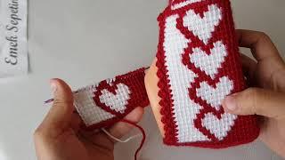 KALPLİ MODEL YAPILIŞI / TAMAMI SESLİ ANLATIM / TUNUS İŞİ PATİK MODELLERİ / #tunusişipatik