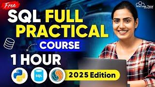 SQL Full Course for Data Analytics in 1 HOUR | Learn SQL for Beginners (2025)