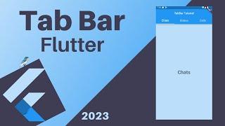 Flutter TabBar & TabBarView | Flutter Design Tutorial #6