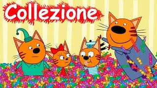 Dolci Gattini, Collezione di cartoni animati per bambini 