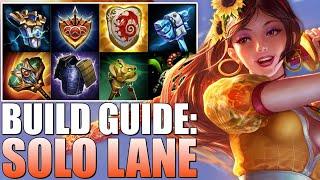 HOW TO BUILD AS A SOLO LANE WARRIOR PLAYER IN SMITE!