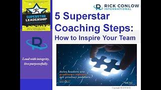 5 Superstar Coaching Steps-Leadership Training