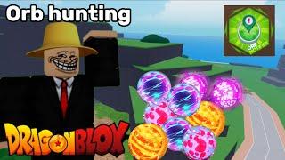 Orb hunting on dragon blox