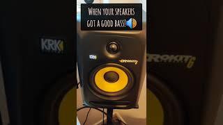 KRK Rokit 6 Speakers BASS TEST worked!