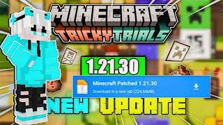 MINECRAFT NEW UPDATE 1.21.30  DOWNLOAD NOW 