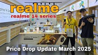 Realme Price Drop Update March 2025, realme 14 series, realme 13 series, realme C75 series