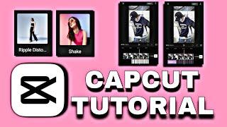 CapCut Tutorial | Keyframe | 2clips | Graph Ripple Distortion