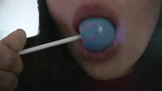 ASMR LOLLIPOP LICKING / WET MOUTH SOUNDS