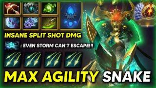 CRAZY AGILITY CARRY Medusa Max Slotted Build Just Stand & Multishot Even Storm Spirit Can't Escape