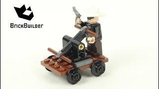 Lego Lone Ranger 30260 Lone Ranger's Pump Car - Lego Speed Build