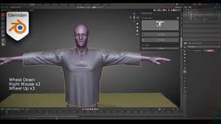 Blender: аддон Simply Cloth для симуляции ткани (ПЕРЕВОД)