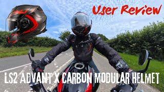 LS2 Advant X Carbon Modular Motorcycle Helmet - In-Depth User Review | Is It Worth the Hype?