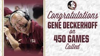 Gene Looks Back on 450 Broadcasts