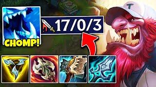 THE ABSOLUTE BEST TRUNDLE GAME YOU'LL EVER SEE! (25,000 TURRET DAMAGE, PERFECT KDA)