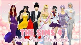 The Sims 4 Create a Sim | Anime Character | Sailor Moon Characters | Part 2