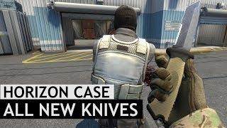 All New Horizon Case Knife Animations | CS:GO