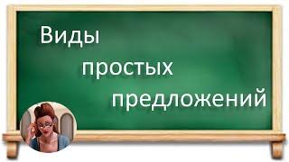 #русскийязык #егэ Простое предложение, его виды. Видеоурок