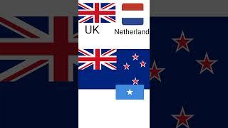 Hidden flag from Newzealand Flag  #countryflags #flag