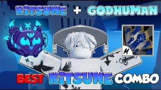 BEST ONE SHOT KITSUNE COMBO?! |Bounty Hunt | Blox fruits  |