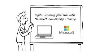 Digital learning platform with Microsoft Community Training