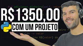 R$1350,00 Com um Projeto Python Freelancer [Tutorial]