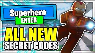 ALL *NEW* SECRET OP CODES! Superhero Tower Defense Roblox