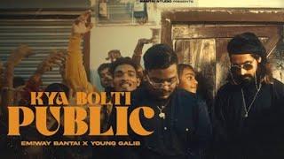 kya bolte public song#4k #kusik #Emiway Banti