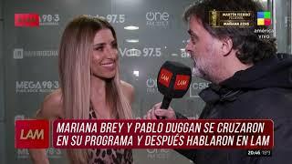  Tremenda pelea entre Mariana Brey y Pablo Duggan