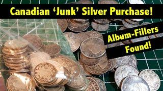 Canadian Junk/Scrap Silver - Rare Varieties Found!