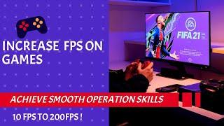 How To Boost FPS In All GAMES Under 2 Minutes!  Increase FPS In Games In Any PC | 2021