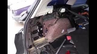 Вода в багажнике Ford Focus3 универсал