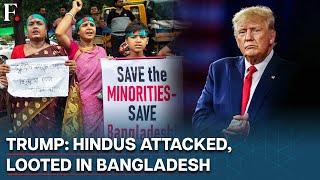 Trump Slams Violence Against Bangladeshi Hindus, Says "Kamala Ignored Hindus" in Diwali Message