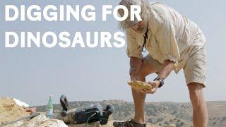 Paleontologists dig for Jurassic dinosaur fossils