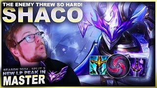 THE ENEMY THREW SO HARD! SHACO TIME! | League of Legends