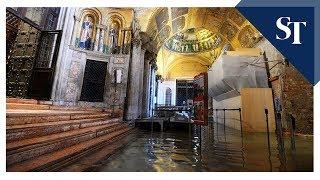 Fears for Venice's basilica after devastating flood