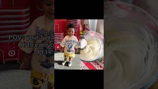 Azai said he missed you guys  #funnyvideo #viral  #pov #babyazai #viral #toddlermom