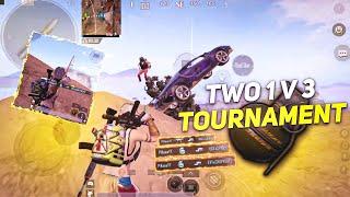 TWO 1V3 IN TOURNAMENT  | POCO F1 COMPETITIVE | BGMI & PUBG