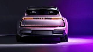 New Audi E Concept - Ultimate Luxury Innovative Design