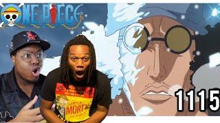 One Piece Episode 1115 kuzan vs Garp Reaction