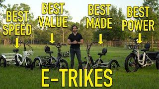 Showdown! Comparing the best ELECTRIC Trikes you can buy!