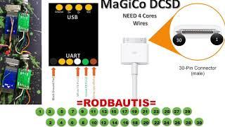 Modify Dcsd 30Pins v2 Alex and Magico For iPad 2&3