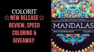 ColorIt New Release  Review, Speed Coloring & Giveaway