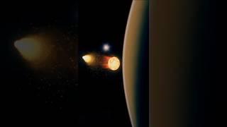 Aerobraking into Titan orbit | KSP RSS RO