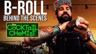 Bartender B roll Cocktail Chemist | Behind The Scenes {Cinematic Handheld B Roll Video} Enzo Garro