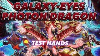 GALAXY-EYES PHOTON DRAGON test hands!!!!