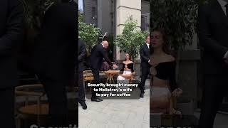 Security brought money to Mellstroy’s wife to pay for coffee #mellstroy