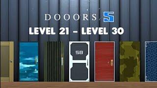 DOOORS 5 - LEVEL 21 22 23 24 25 26 27 28 29 30 WALKTHROUGH