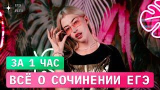 ВСЁ О СОЧИНЕНИИ ЕГЭ ЗА 1 ЧАС | Русский с Верой ЕГЭ-Flex