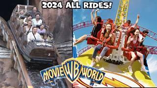 Movie World Gold Coast ALL Rides! | Thrill Rides, Family Rides & MORE! 